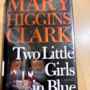 Mary Higgins Clark Book - Two Little Girls in Blue